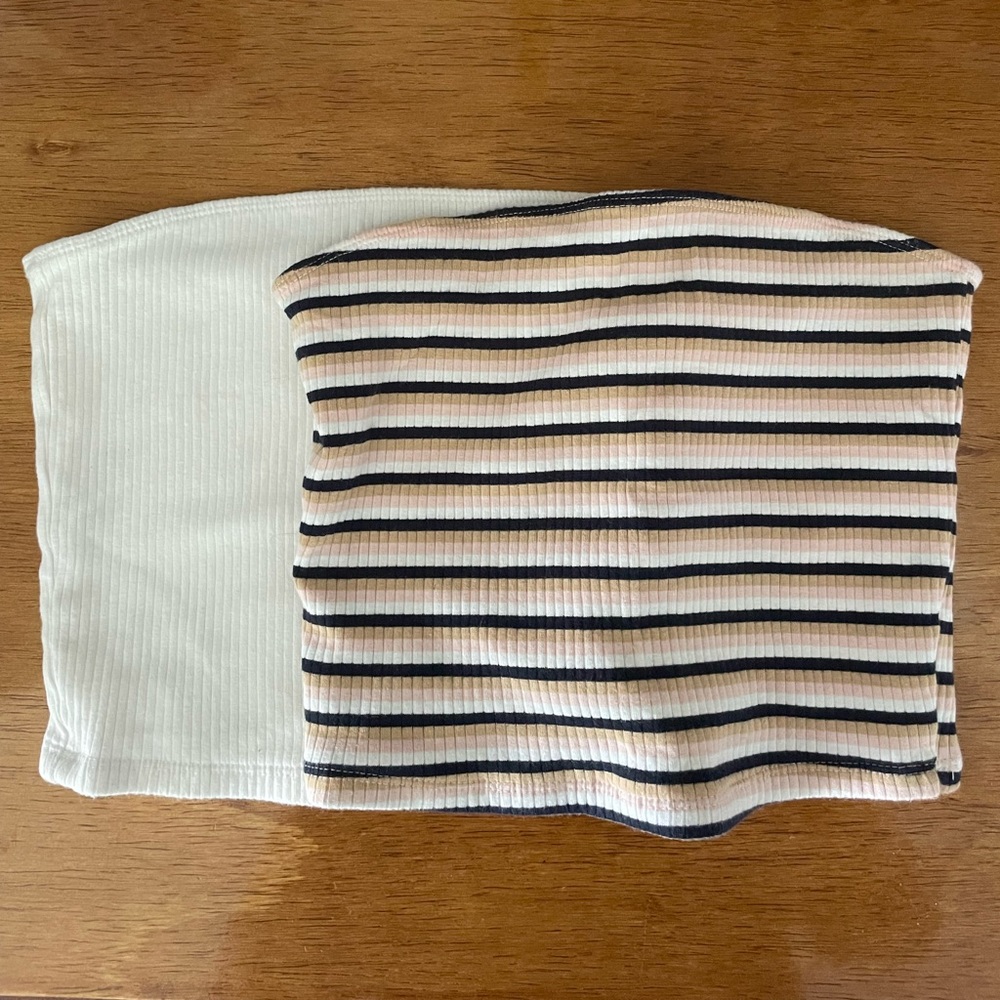 Ribbed Tube Top Set from Hollister Both Size Small